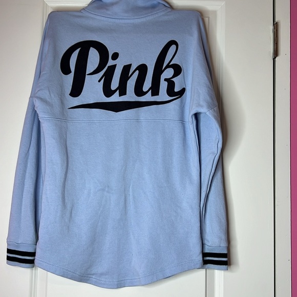 Pink Blue Pullover Sweatshirt Victoria secret pink - Picture 5 of 6